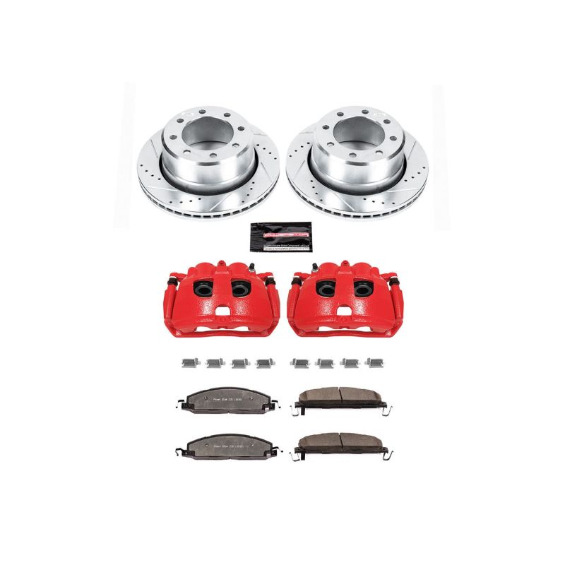 Power Stop KC5487-36 09-10 fits Dodge Ram 2500 Rear Z36 Truck & Tow Kit w/Cals
