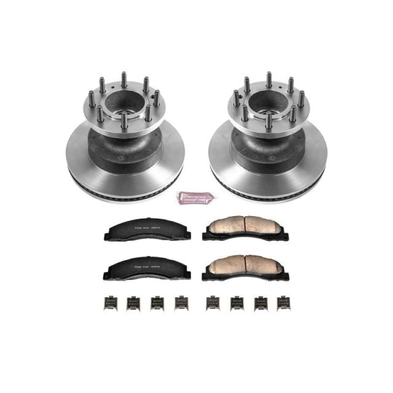 Power Stop KOE4717 08 fits Ford E-450 Super Duty Front Autospecialty Brake Kit