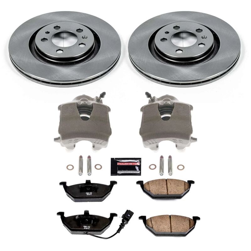 PowerStop fits Volkswagen 99-06 Beetle Front Autospecialty Brake Kit w/Calipers