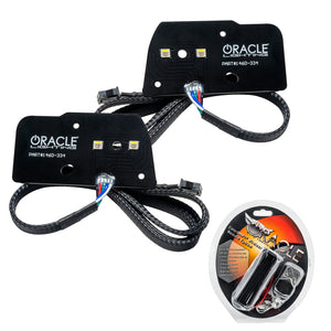 ORACLE Lighting 1460-330 Oracle 21-22 fits Ford F-150 ColorSHIFT RGB+W Headlight DRL Upgrade Kit w/ RF Controller