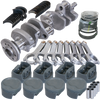 Eagle 12007060 fits Chevy 350 3.750in Crank 5.700in H-Beam -16cc Inv Dome 4.060in Pistons Rotating Assembly