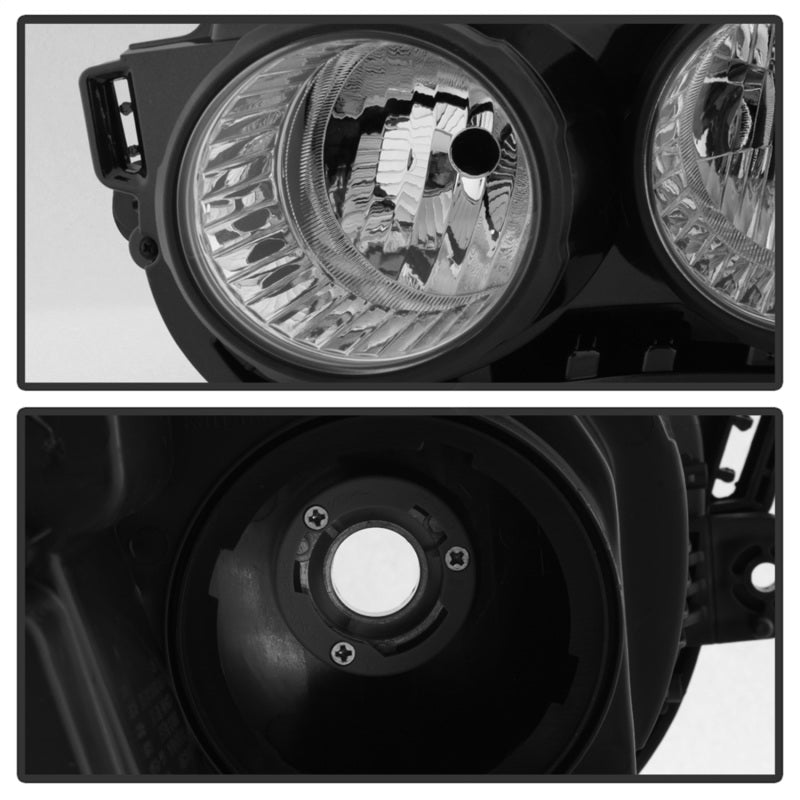 xTune 9943188 12-15 fits Chevy Sonic Driver Side Halogen Headlight - Black OEM