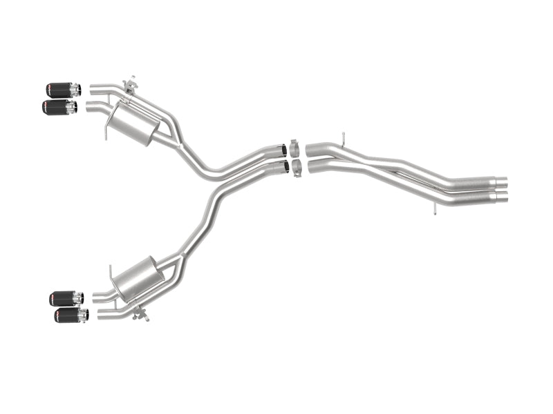 AFE 49-36427-C fits Audi RS5 Coupe MACH Force-Xp 3in to 2.5in 304 SS Axle-Back