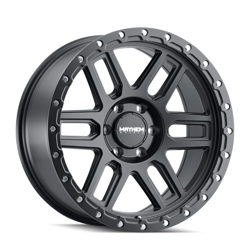 Mayhem 8304-2936MB 8304 Delta 20x9 / 6x135 BP / 0mm Offset / 87.1mm Hub Matte Black Wheel