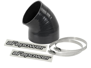 AFE 59-00085  FORCE CAI Univ. Silicone (4.125in to 3.5in ID / 49 Deg.) Elbow Re