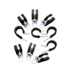 Russell 650980 Performance Cushion Clamps - Holds -6 AN Hose (10 pcs.)