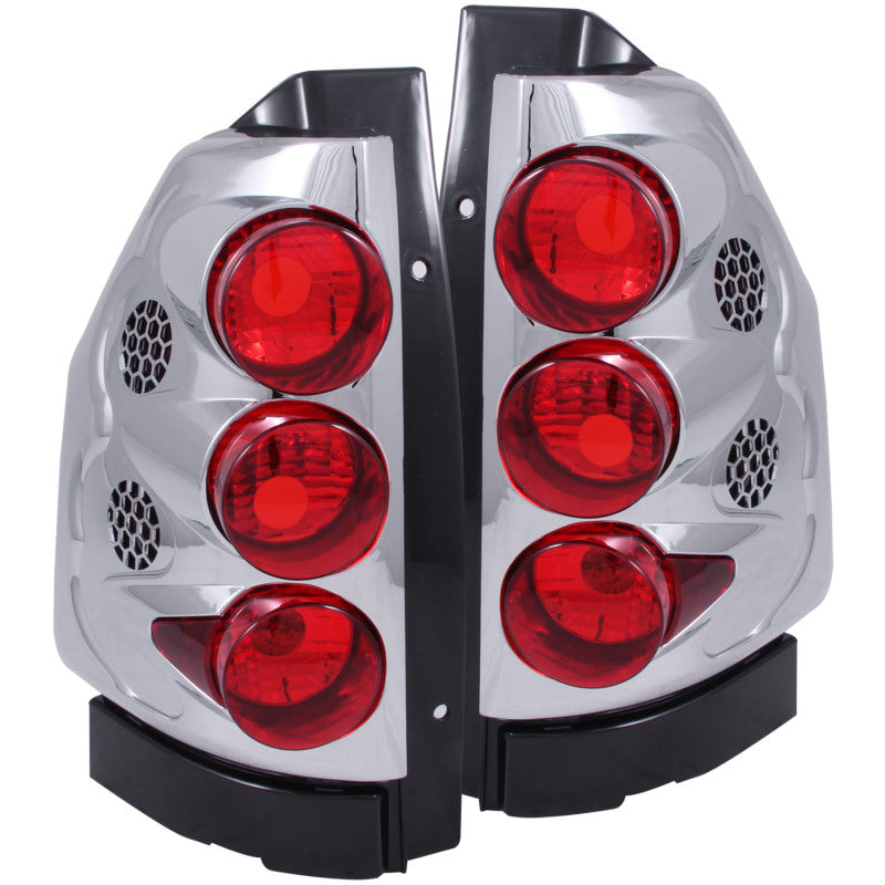 ANZO 211091 2008 Gmc Envoy Taillights Chrome