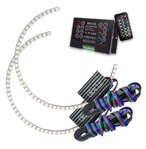 ORACLE Lighting 1312-333 Oracle fits Ford Lightning 99-04 Halo Kit - ColorSHIFT w/ 2.0 Controller