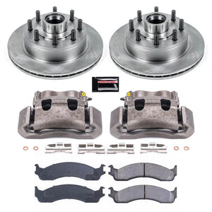 Power Stop KCOE5088A fits Ford E-350 Super Duty Front Autospecialty Kit w/Cals