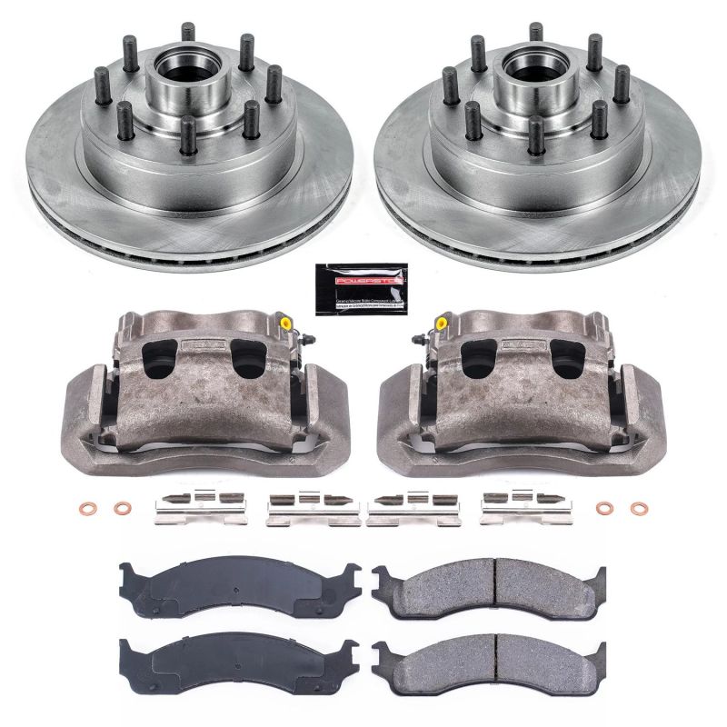 Power Stop KCOE5088A fits Ford E-350 Super Duty Front Autospecialty Kit w/Cals