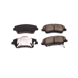 PowerStop 16 1912 17 fits Hyundai Elantra Front Z16 Evolution Ceramic Brake Pads