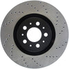 Stoptech 128.39035L Drilled Sport Brake Rotor