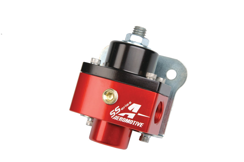 Aeromotive  13201 Carbureted Adjustable Regulator - Billet 2-Port AN-6