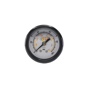 DeatschWerks 6-01-GL 0-100 PSI 1/8in NPT Mechanical Fuel Pressure Gauge 1.5in D
