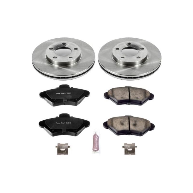 PowerStop KOE1299 fits Ford 94-98 Mustang Front Autospecialty Brake Kit