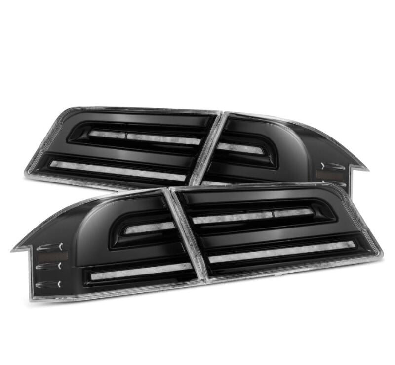 AlphaRex 601110 12-21 fits Tesla Model S LUXX-Series LED Tail Lights - Alpha-
