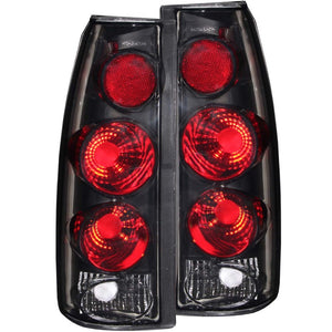 ANZO 211154 1999-2000 fits Cadillac Escalade Taillights Dark Smoke 3D Style