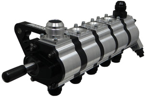 Moroso 22335 T3 Series 5 Stage Dry Sump Oil Pump - Tri-Lobe - Left Side - .900 P