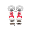 PowerStop KC408 fits Acura Integra Rear Z26 Street Warrior Brake Kit w/Calipers