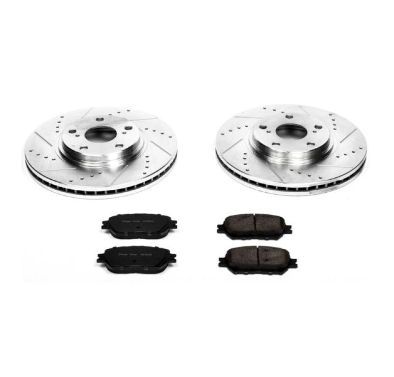 PowerStop K1143 fits Toyota 02-04 Camry Front Z23 Evolution Sport Brake Kit