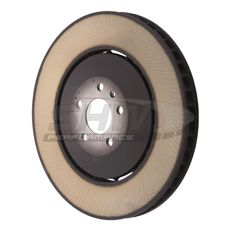 SHW Performance AFX44615 SHW 12-18 fits Audi A8 Quattro L Front Smooth Lightweight Brake Rotor (4H0615301AL)