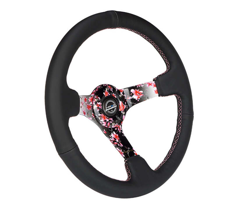 NRG RST-036SAK-R RST-036SAK-R Reinforced Steering Wheel Hydro Dipped Sakura