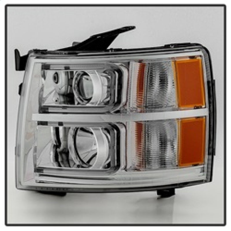 9027802 Xtune fits Chevy 07-13 Silverado 1500/2500/3500 Halo Projector Headlig