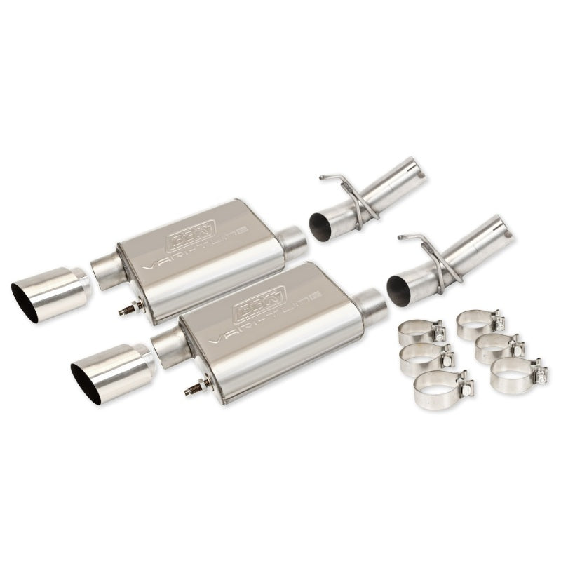 BBK  41005 Mustang GT VariTune Axle Back Exhaust Kit (Stainless Steel