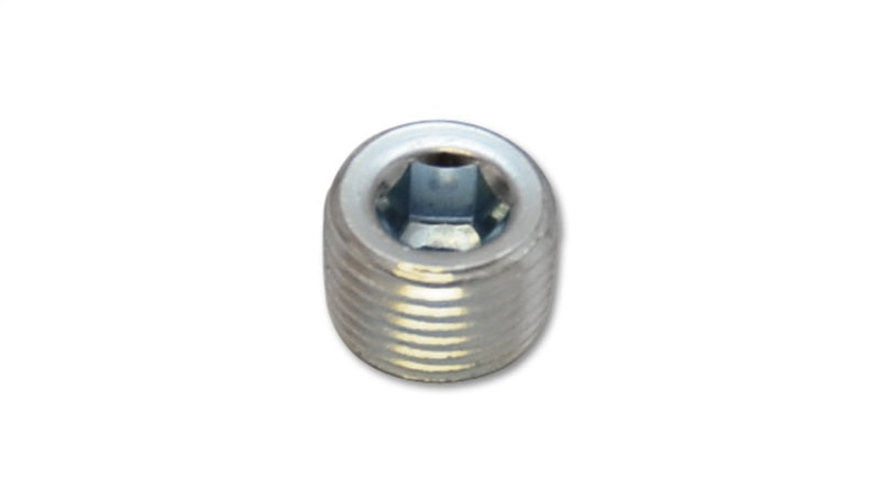 Vibrant 11147 1/8in NPT Male Plug for EGT weld bung - Zinc Plated Mild Steel