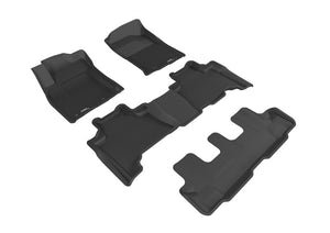 3D MAXpider 21-22 fits Hyundai Elantra Hybrid Kagu 2nd Row Floormat - Black (3P