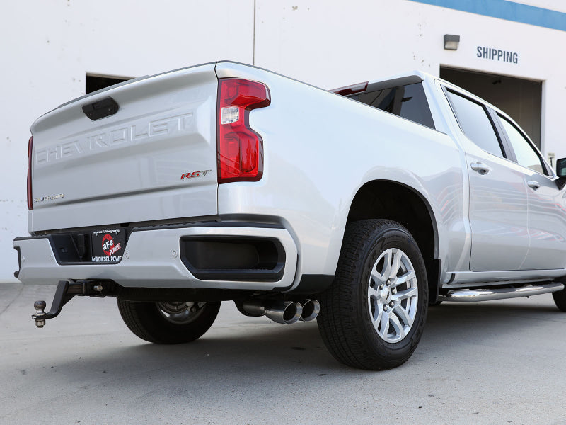 AFE 49-34145-P XD Series 3 IN 304 Stainless Steel DPF-Back Exhaust w/Dual Polis