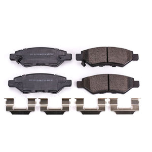 PowerStop 17 fits Cadillac CTS Rear Z17 Evolution Ceramic Brake Pads w/Hardware