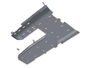 Artec Industries JL4199 20-25 fits Jeep Wrangler JL Sahara T-Case/Fuel Skid/ Dpf Only -4 Door 3.0L Diesel Alum