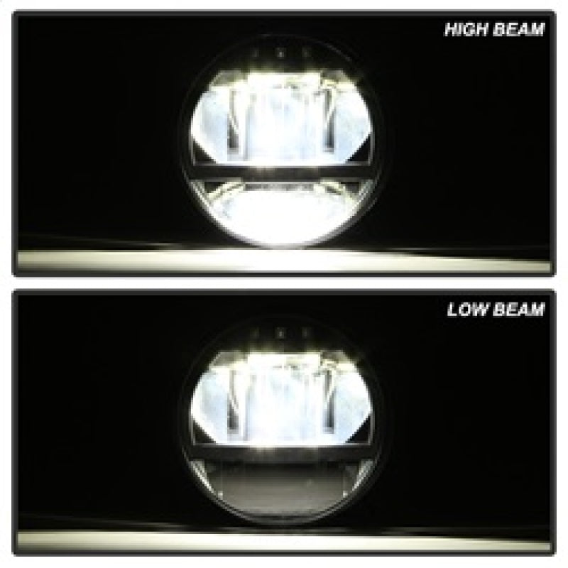 Spyder 5080950 fits Jeep 07-15 Wrangler Crystal Headlights Black Clear