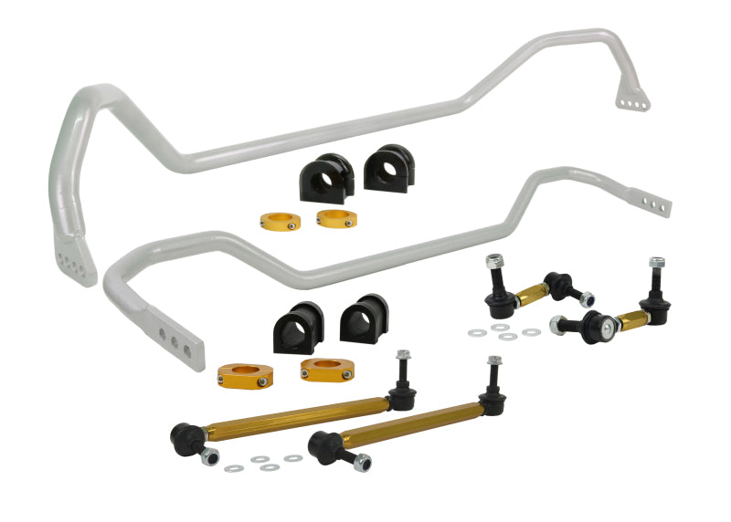 Whiteline BHK007 fits Pontiac 08-09 G8 / G8 GT (Incl. 2009 G8 GXP) Front & Rear Sway Bar Kit