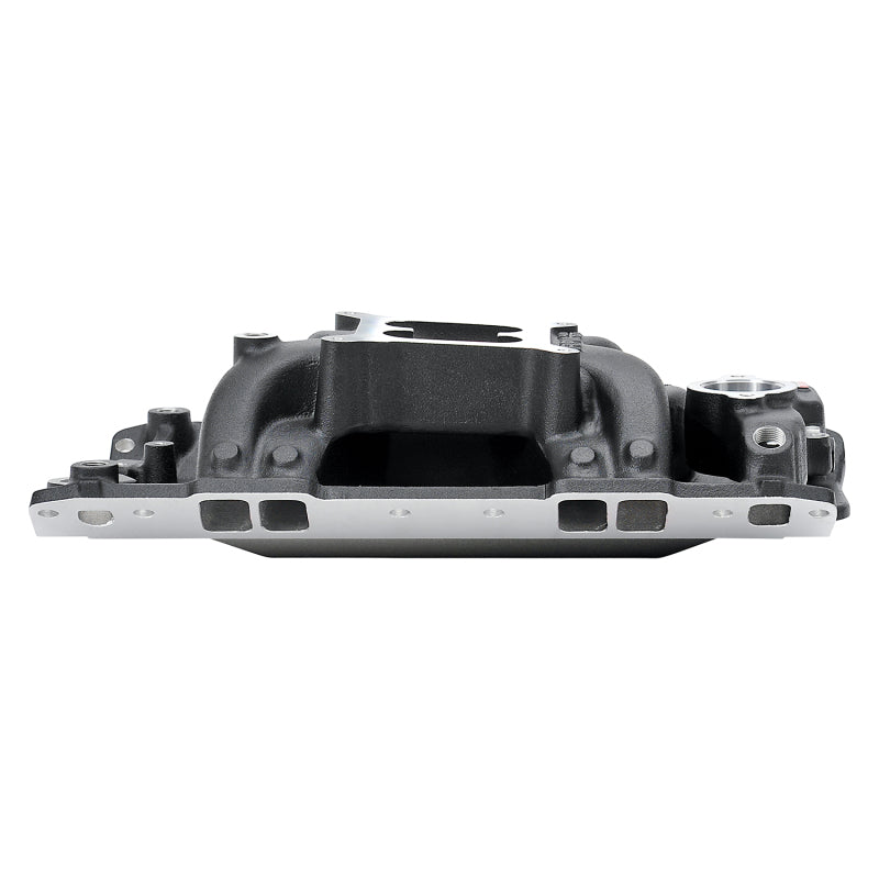 Edelbrock 75013 Intake Manifold RPM Air-Gap Small-Block fits Chevy 262-400 Black
