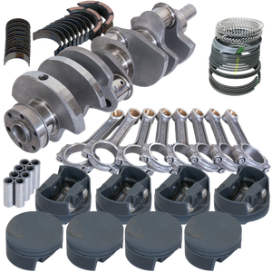 Eagle 64800030 fits Ford 351C 3.850in Crank 6.000in I-Beam Rods -3cc Flat Top 4.030in Pistons Rotating Assembly