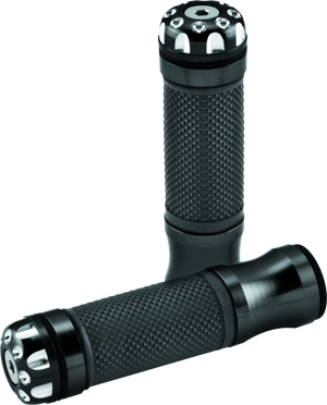 BikeMaster 101861 BikeMaster Grips 135mm Revolver Barend Grips - Black