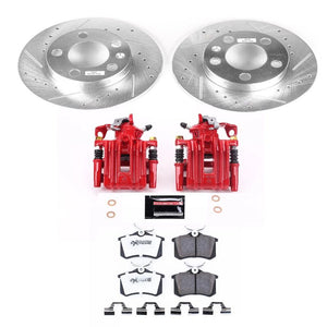 PowerStop fits Volkswagen 98-99 Beetle Rear Z26 Street Warrior Brake w/Calipers