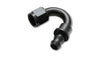 Vibrant 22508 -8AN Push-On 150 Deg Hose End Fitting - Aluminum