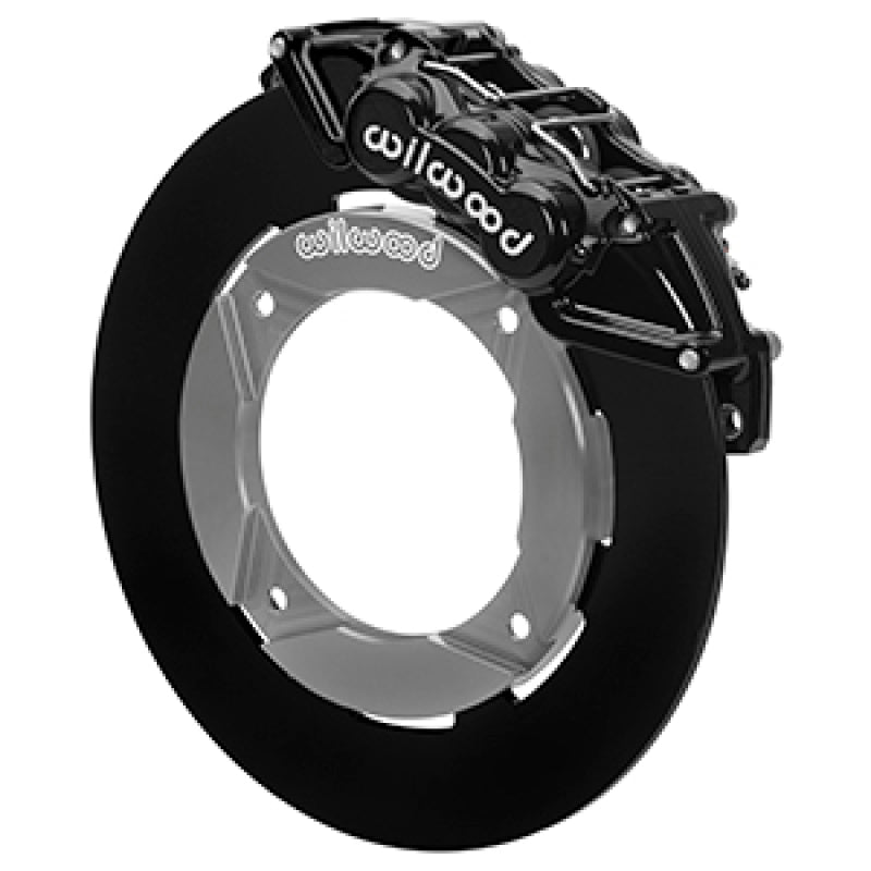 Wilwood 140-16630 2019 Polaris Turbo UTV6 Front Kit 11.25in - Black