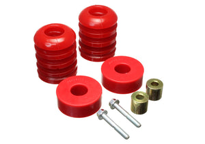 Energy Suspension 8.9108R Front Inner Coil Spring Bump Stop - Red