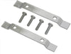 Mustang 78008 Sissy Barpad Brackets(Pair) with 4 Screws