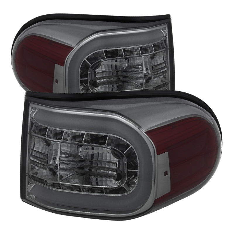 Spyder 5079466 fits Toyota 07-13 FJ Cruiser Light Bar LED Tail Lights Smoke ALT