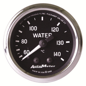 AutoMeter 201007 Autometer Cobra 2-1/16 inch 60-140 Deg Celcius Mechanical Water Temperature Gauge