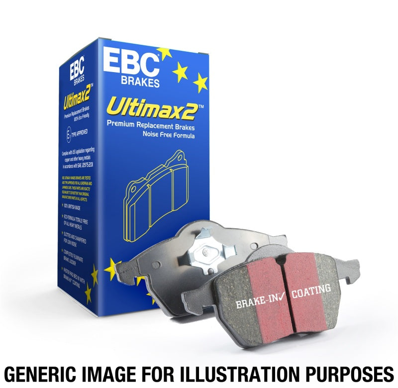 EBC UD877 00 fits Volkswagen Eurovan 2.8 (ATE) with Wear Leads Ultimax2 Rear Bra
