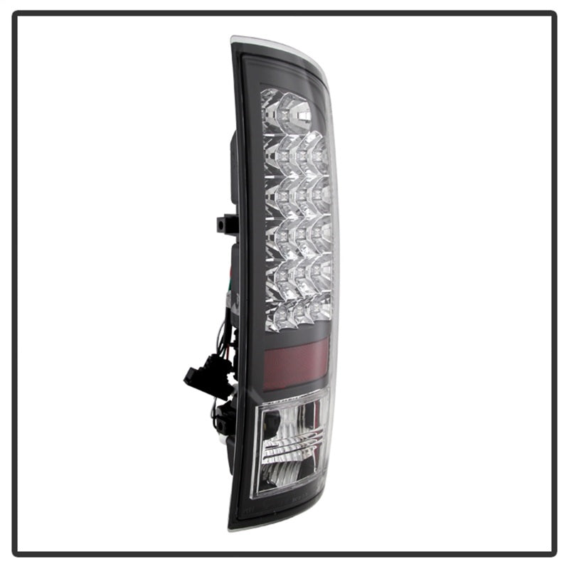 Spyder 5002617 fits Dodge 07-08 Ram 1500/Ram 07-09 2500/3500 LED Tail Lights Bl