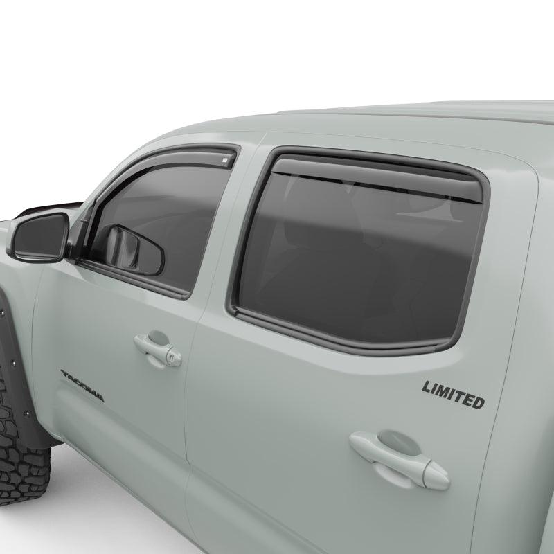EGR 575081 2016-2017 fits Toyota Tacoma In-Channel Window Visors - Smoked (575081)