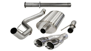 CORSA Performance 14760 Corsa 2011-2014 fits Ford F-150 Raptor 6.2L V8 145in Wheelbase Polished Xtreme Cat-Back Exhaust