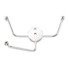 Russell R4306C 3AN Front Male Junction Block (Wide Glide) w/Chrome Finish